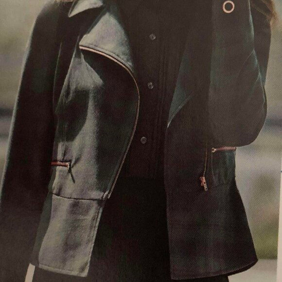 CAbi Tartan Jacket Size 2 - Picture 3 of 7